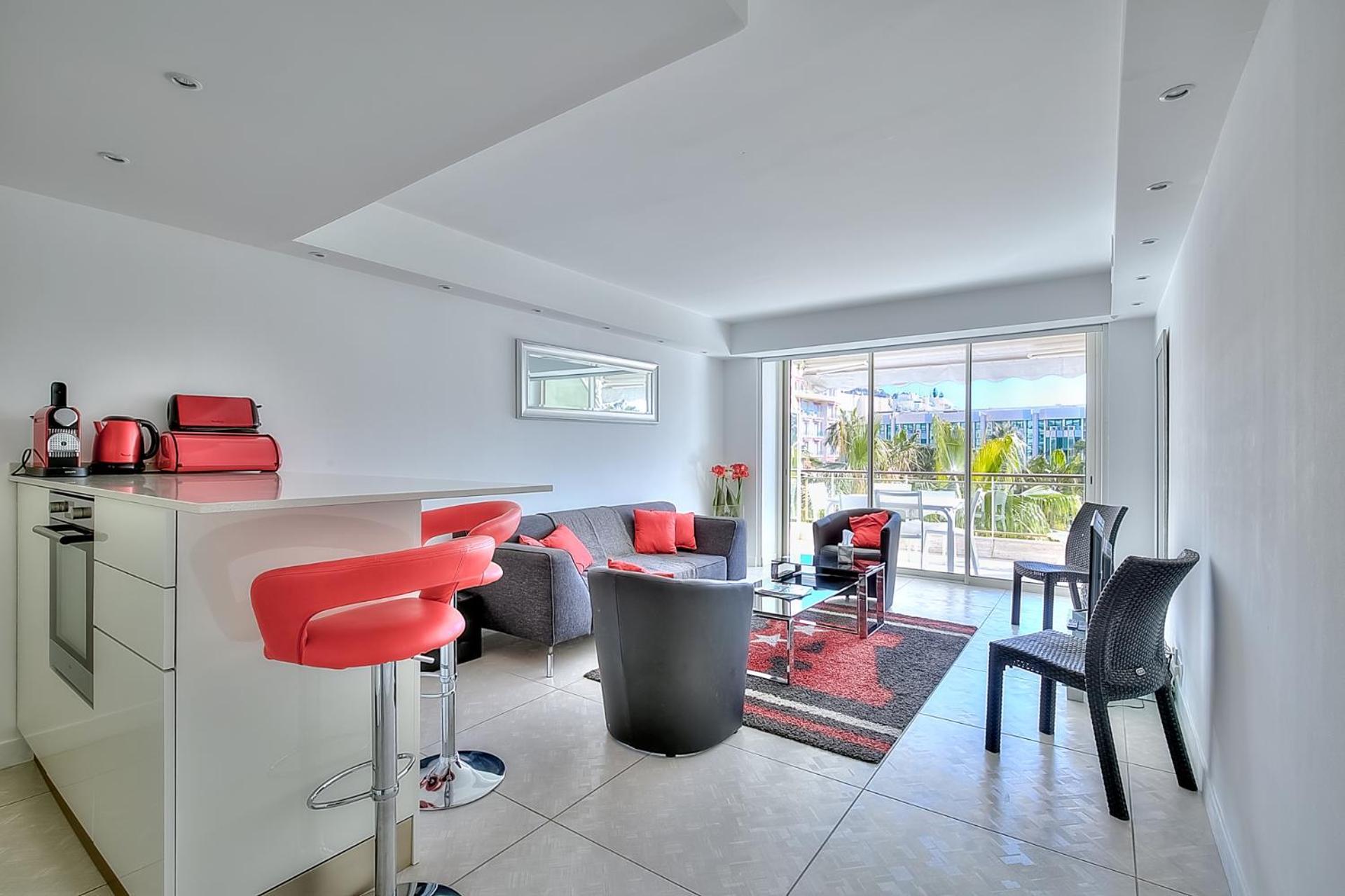 Appartements Croisette Grand Hotel Cannes Bilik gambar